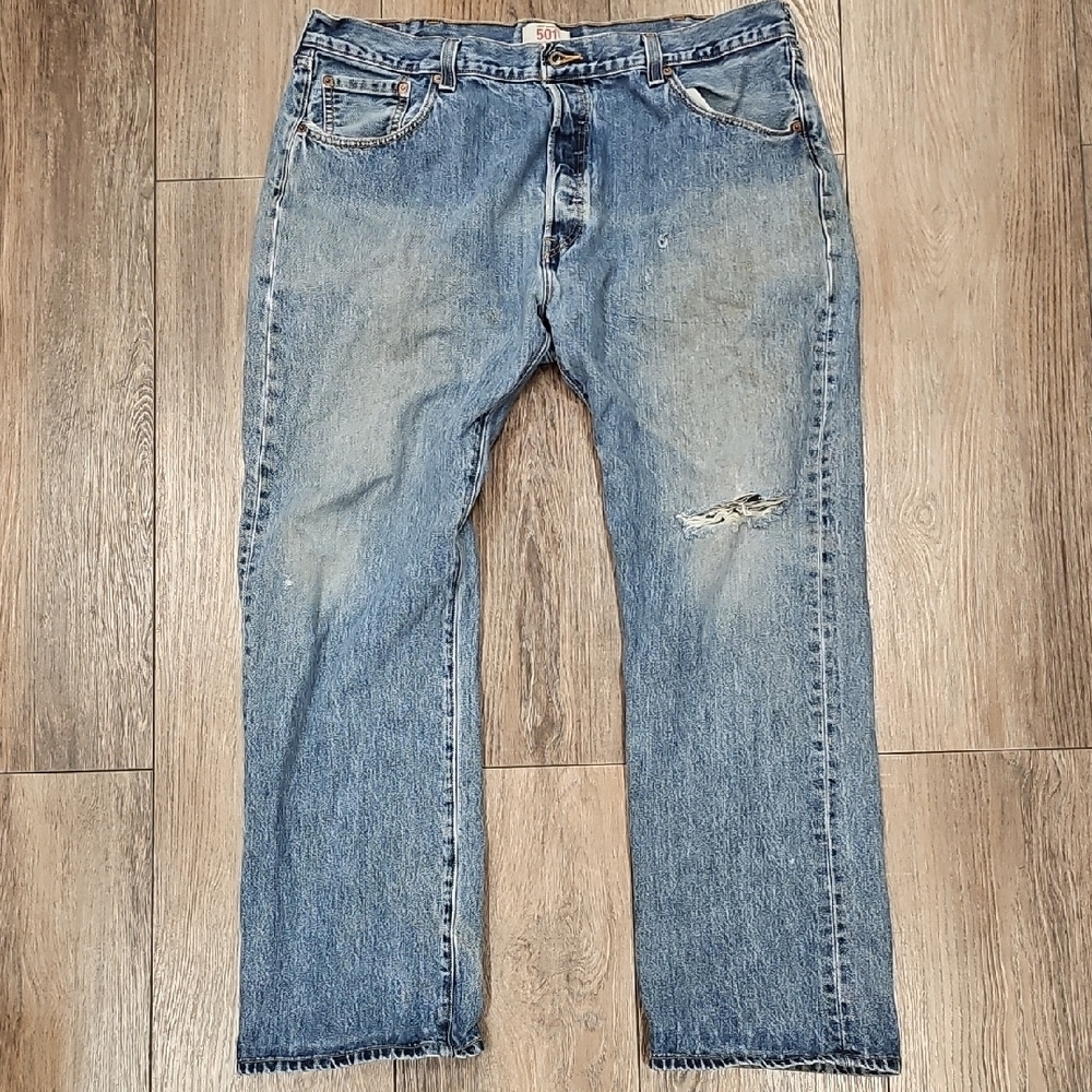 Levi's, Relaxed, Jeans, Unisex, Men's, Work, Classic, 501, Denim, Women's